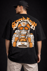 Oversized French Terry T-Shirt - Street Vibes & Brooklyn Graphics