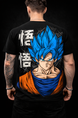 Demon Fighter Anime T-Shirt - Red Hair Character Graphic Tee