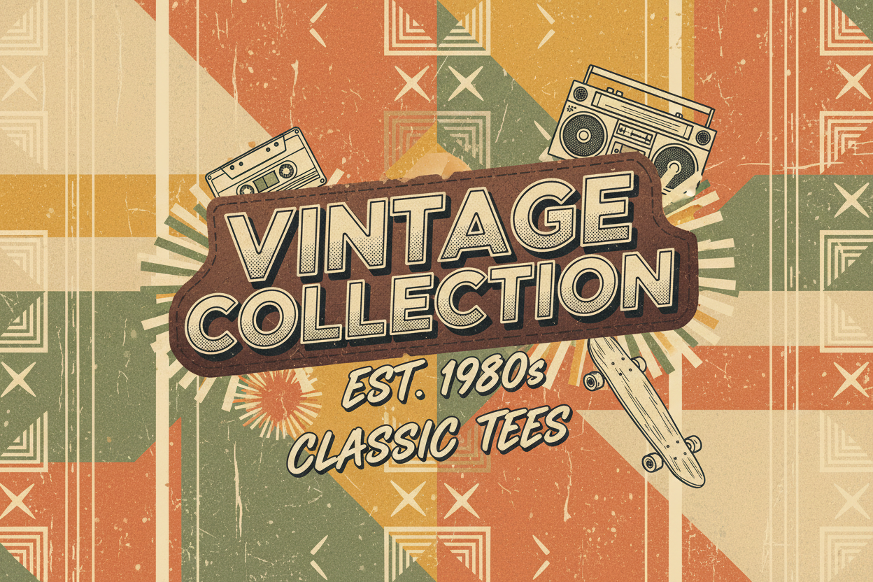 Vintage Collection - Retro Graphic Tees